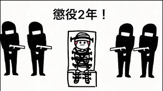 【アニメ】こんなんされてる割には刑軽いやつ