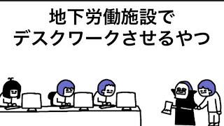 【アニメ】デスゲームで負けた者に地下労働施設でデスクワークさせるやつ